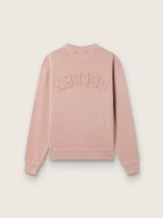 Powder-pink sweatshirt with reverse logo on the back - Jersey Capsule - Image 2