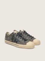 Men's V-Star in black suede with black leather star - Image 2
