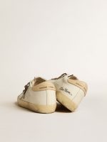 Women's Super-Star with gray glitter star and nude leather heel tab - Image 5