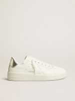 Men's bio-based Purestar with white star and mirror-effect heel tab