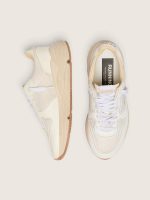 Women's Running Sole in mesh and white nappa - Image 3
