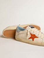 Men's Super-Star with crocodile-print star and silver-blue heel tab - Image 3