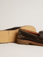 Men's Jerry loafer in black leather - Image 4
