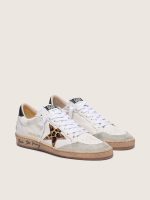 Women's Ball Star with leopard print pony skin star and black heel tab - Image 2