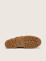 Men's Cruise loafers in brown waxed suede with dove gray hiking laces - Image 6