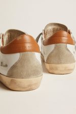 Men's Super-Star sneakers with suede star and brown heel tab - Image 5