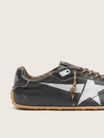 Women's Marathon Speed with black leather upper and silver star - Image 5