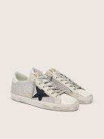Women's Super-Star in leather with black star - Image 2