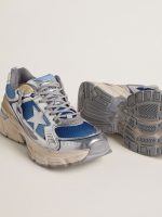 Men's Lightstar in light blue mesh with white TPU star and silver bio-based inserts - Image 3