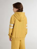 Kids' yellow sweatshirt with vintage print - Image 5