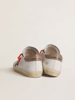 Men's Super-Star LTD in leather with black leather star and beige leather heel tab - Image 4