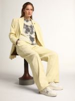 Women's Purestar in white leather with silver Swarovski crystal star - Image 3