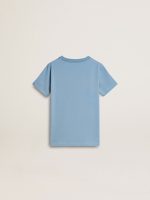 Boys' light blue T-shirt with print - Image 6