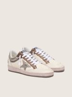 Women's Ball Star LTD in nappa leather with metallic bio-based star and inserts - Image 2
