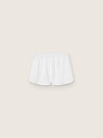Women's white double-layer sports shorts - Image 2