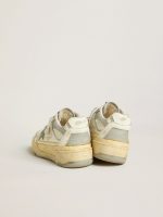 Women's Forty2 in white leather with laces with Swarovski crystals and gray TPU star - Image 5