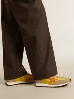 Men's Marathon with yellow nylon upper and orange star - Image 3