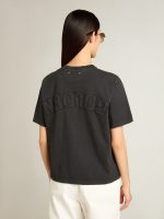 T-shirt in washed black with reverse logo on the back - Jersey Capsule - Image 4