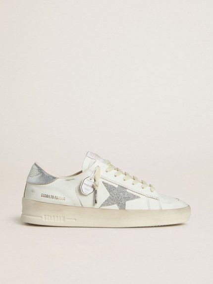 Women's Stardan LTD with Swarovski crystal star and metallic leather heel tab