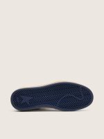 Women's Ball Star LTD in white leather and light grey suede with dark blue star Skins - Image 5