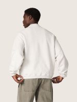 Star unisex sweatshirt in gray melange cotton with 'Star' embroidery - Image 6