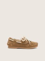 Young Cruise loafers in camel-colored suede
