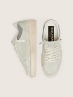 Women's Ball Star in light gray suede with star and glitter inserts - Image 3