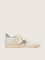 Ball Star in nappa leather with gray suede star and heel tab