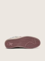 Men's Ball Star LAB in white nylon and pony skin with silver star and lilac inserts - Image 5