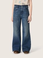 Journey girls' bootcut jeans in blue denim with gradient rhinestones - Image 5