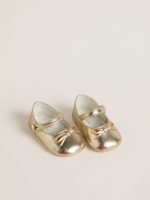 Sofi Baby ballet flats in gold leather - Image 2