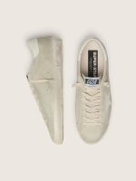 Men's Super-Star in light gray suede with white leather star - Image 4