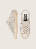 Women's Super-Star Sabots LTD in Swarovski with metallic silver leather star - Image 3