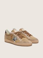 Men's Ball Star LTD in tobacco suede with silver star - Image 2