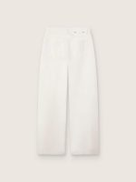 Golden women's boyfriend jeans in optical white bull denim - Image 2