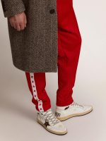 Sky-Star sneakers with signature on the ankle and leopard-print pony skin inserts - Image 3