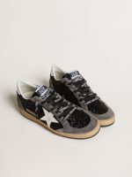 Women's Ball Star in glitter with leather star and metallic leather heel tab - Image 2