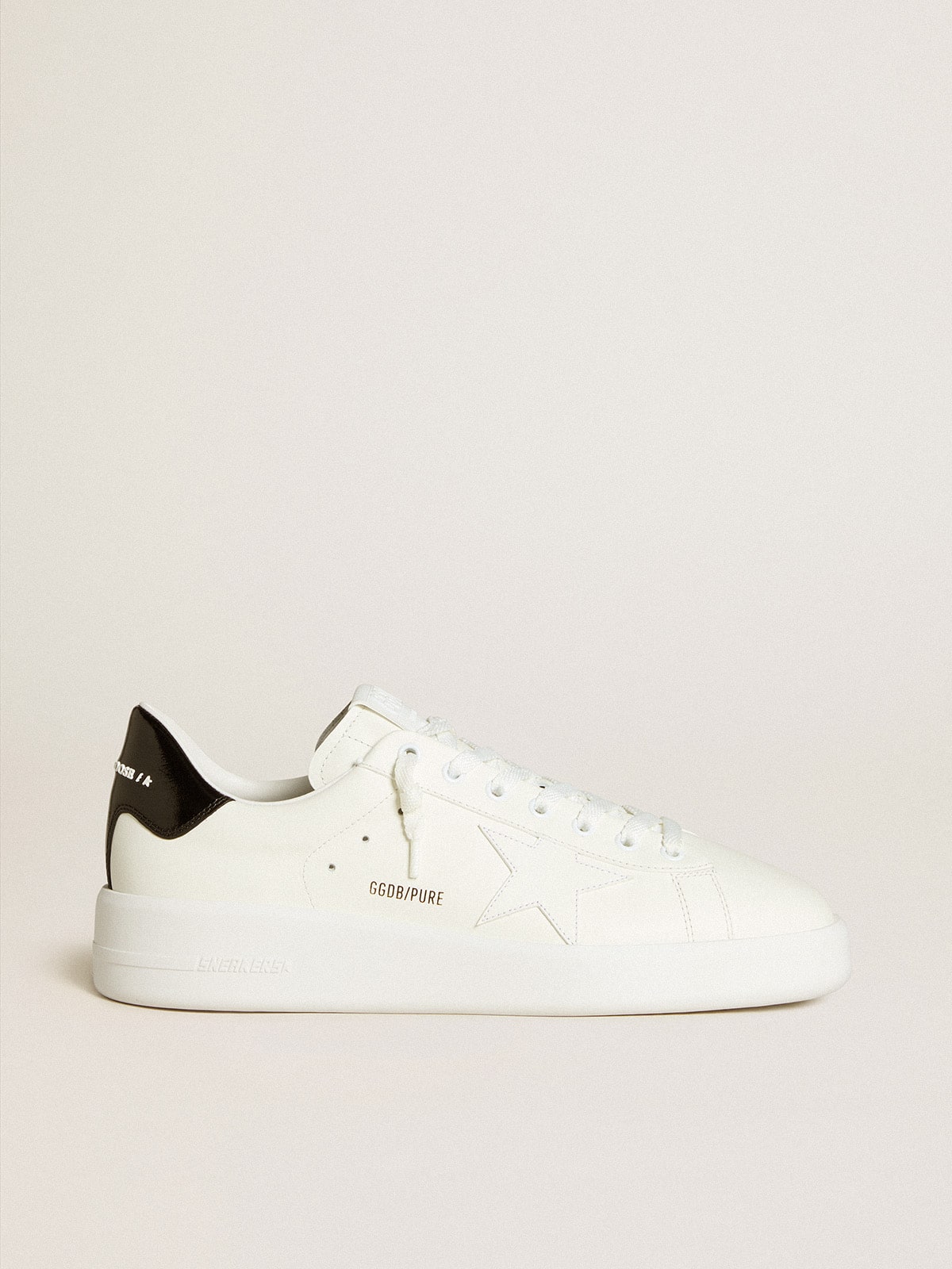 1b46254844f9d2b3c76f745ab2bf8147a83dd8b83c4908eca40df523962ee15d Men's Purestar with leather star and black patent leather heel tab - Image 1