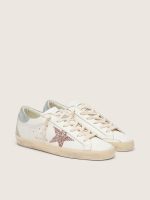 Women's Super-Star LTD with multicolor glitter star and suede heel tab - Image 2