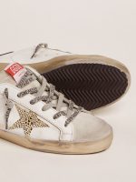 Women's Super-Star with blue heel tab and Swarovski crystal star - Image 4