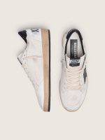 Men's Ball Star in white nappa with black star - Image 3