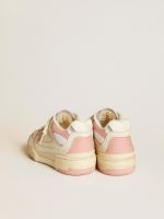 Women's Forty2 with pink star and white leather heel tab - Image 4