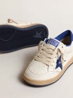 Young Ball Star with blue metallic leather star and heel tab - Image 3