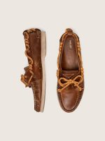 Men's Cruise loafer in tobacco-colored leather - Image 4