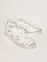 Stardan sneakers in white leather with lived-in treatment - Image 2