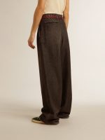 Women's medium-wash cotton pants - Image 5