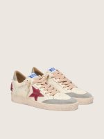 Women's Ball Star LTD in nappa with leather star and silver suede heel tab - Image 2