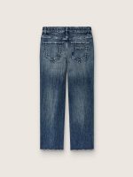 Journey girls' bootcut jeans in blue denim with gradient rhinestones - Image 2