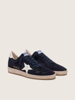Men's Ball Star in dark blue suede with white leather star - Image 2