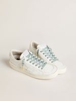 Gray Lurex laces with contrasting black logo - Image 3